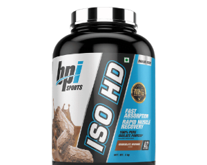 BPI Sports ISO HD, Whey Protein Isolate, Body Fuel India, Chocolate Brownie, 2 kg